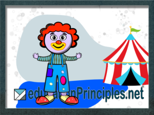Clown with Tent